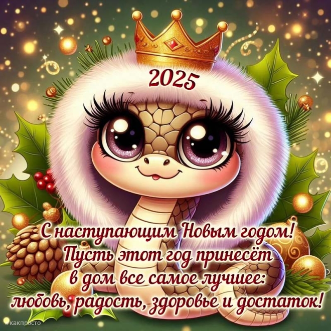 С новым Годом Змеи 2025